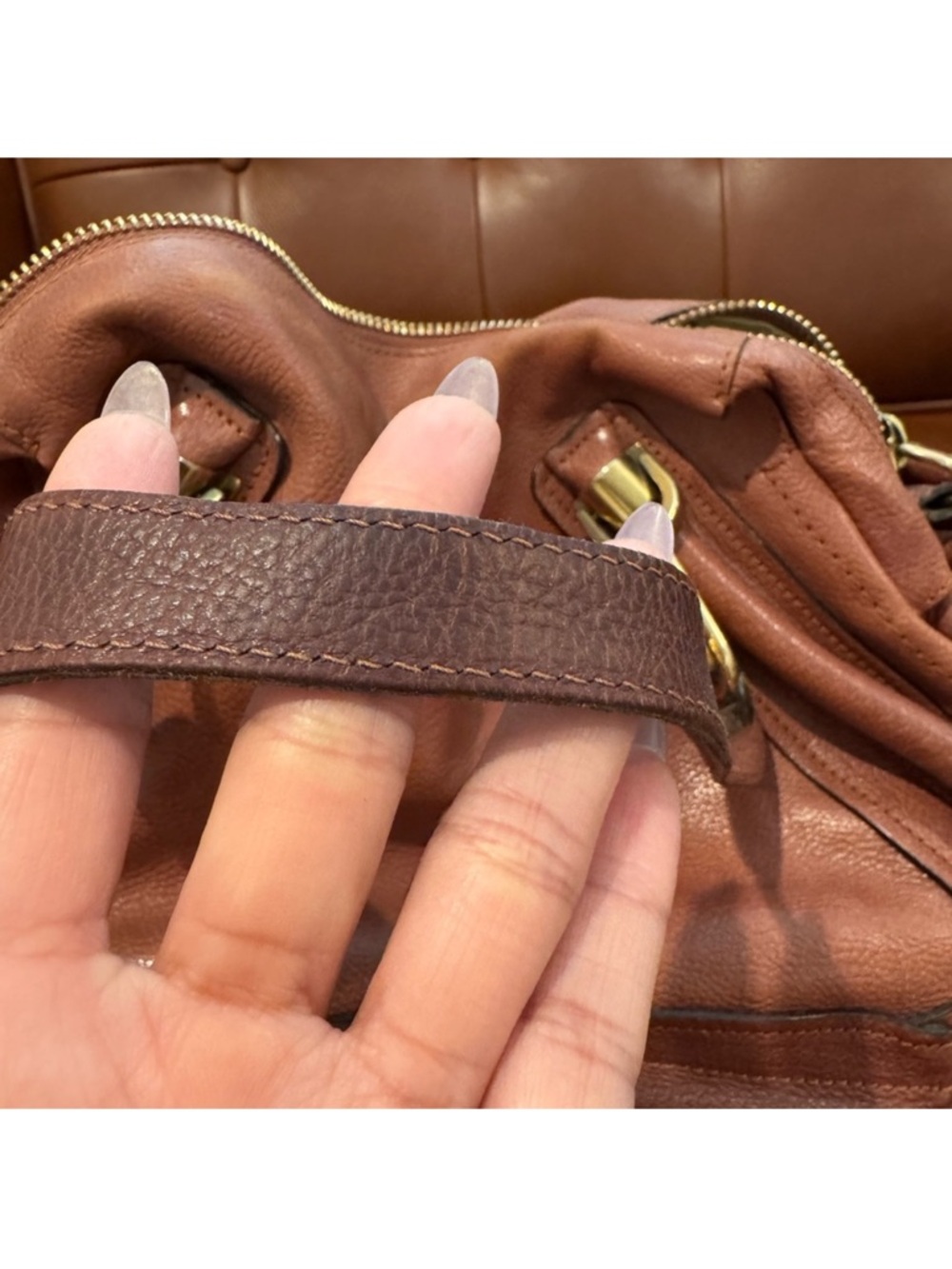 Chloe Paraty Rosewood Leather
Handbag Medium - Picture 10 of 12
